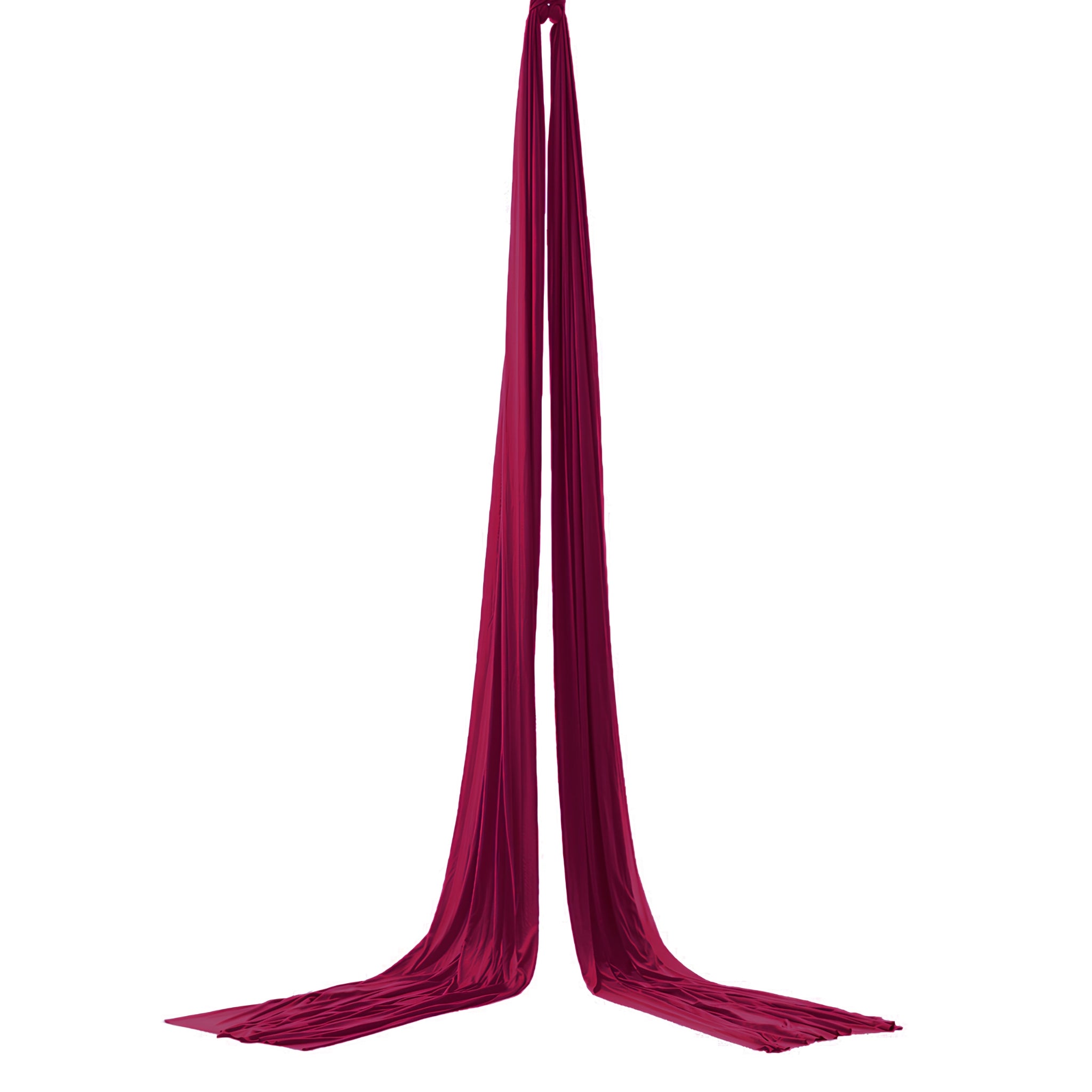 Aerial_dance_silks_tissue_fabric_Burgundy