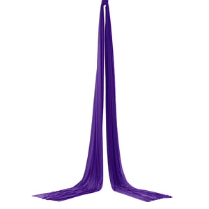 Aerial_dance_silks_tissue_fabric_Violet